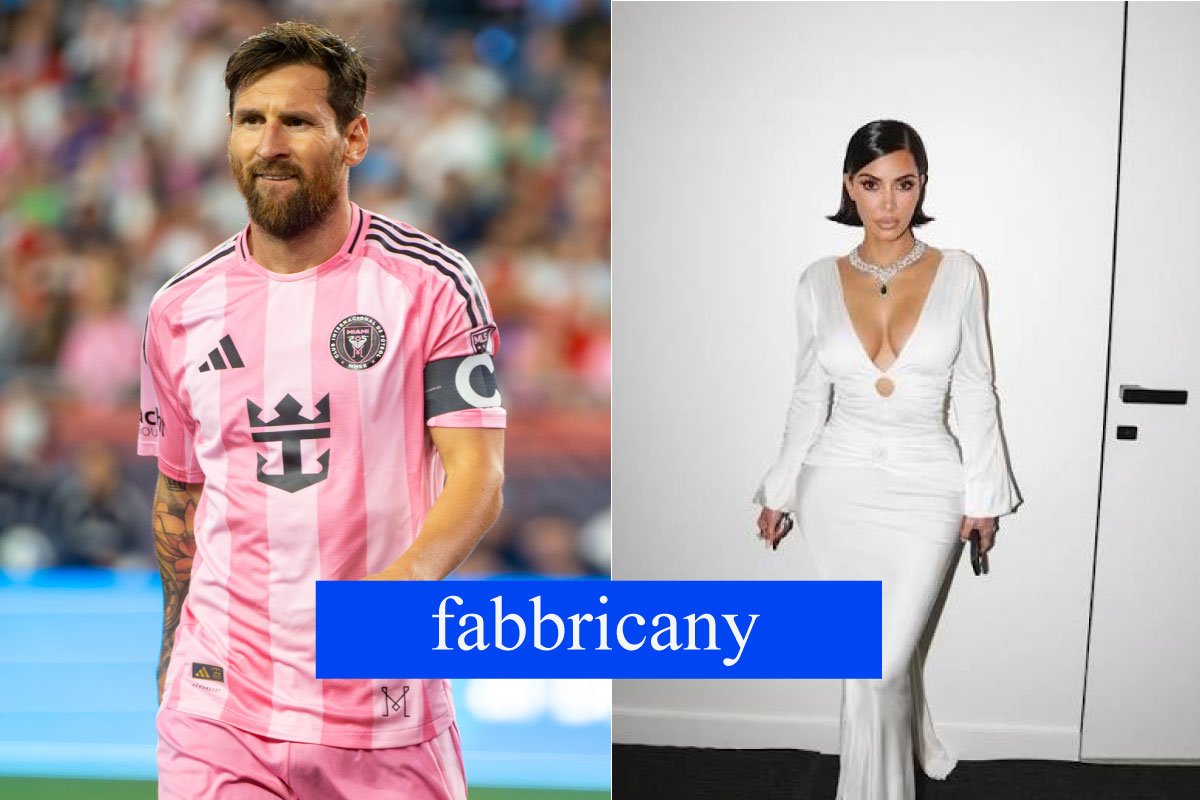 Lionel Messi and Kim Kardashian