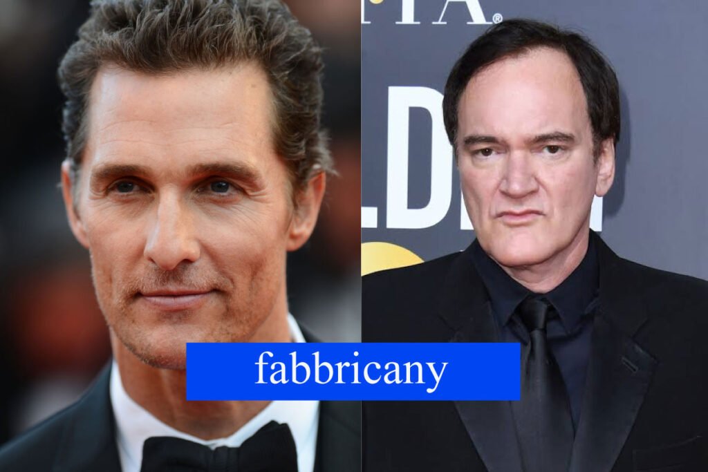 Matthew McConaughey and Quentin Tarantino